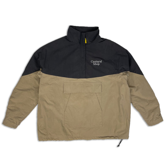 Custard Reclaimed Two-Tone Windbreaker | Size Medium