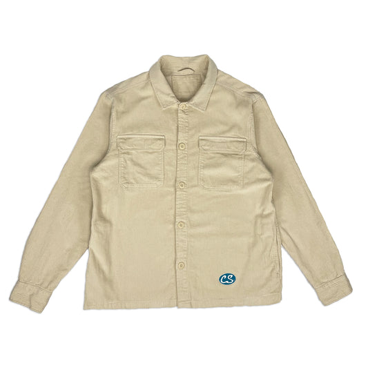 Custard Reclaimed Overshirt | Size X-Large