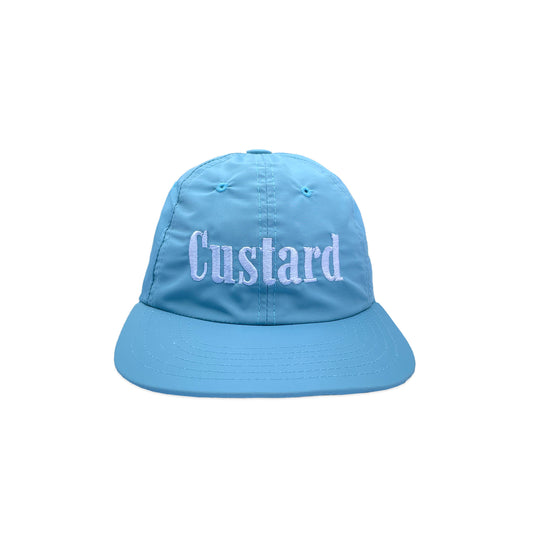 Nylon Blue Font 6 Panel Cap