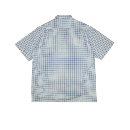 Custard Reclaimed Check Shirt | Size Medium