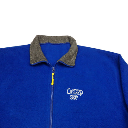 Custard Reclaimed Blue Fleece | Size Medium