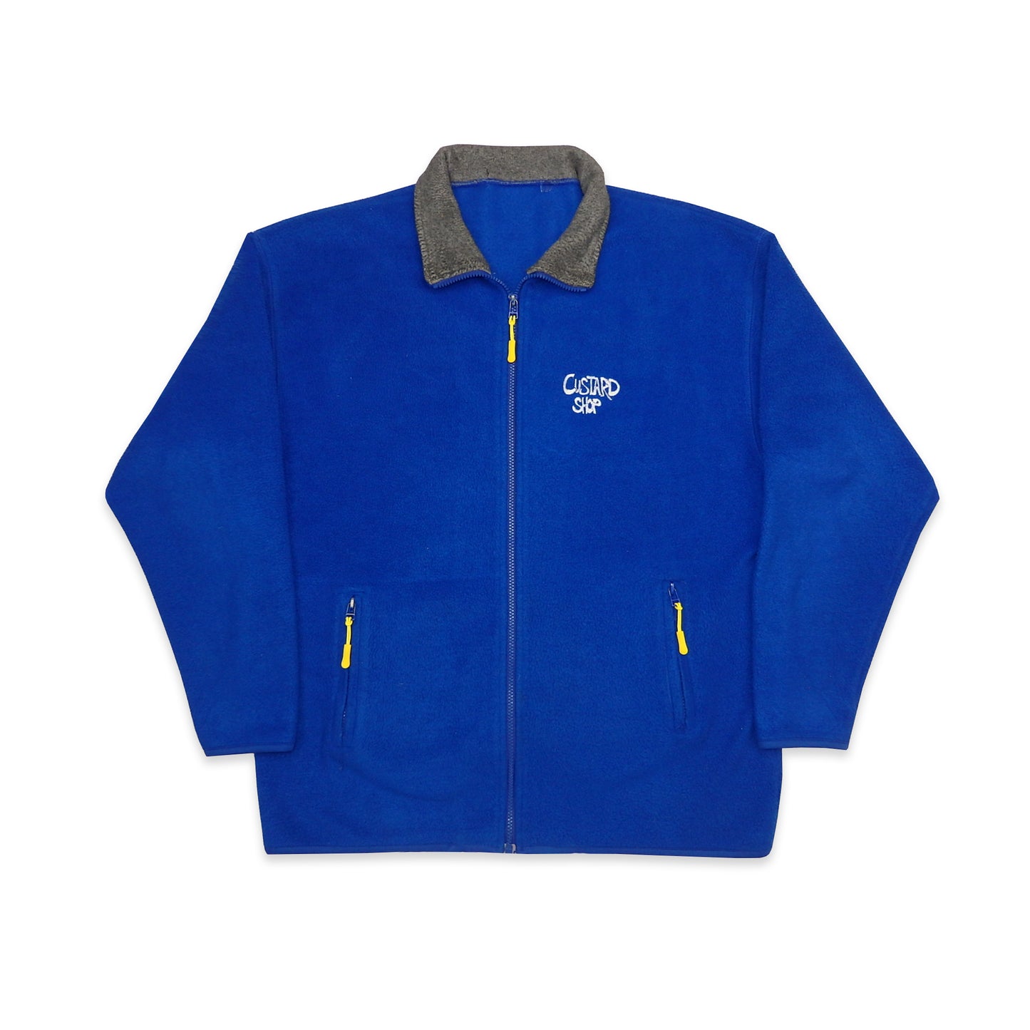 Custard Reclaimed Blue Fleece | Size Medium