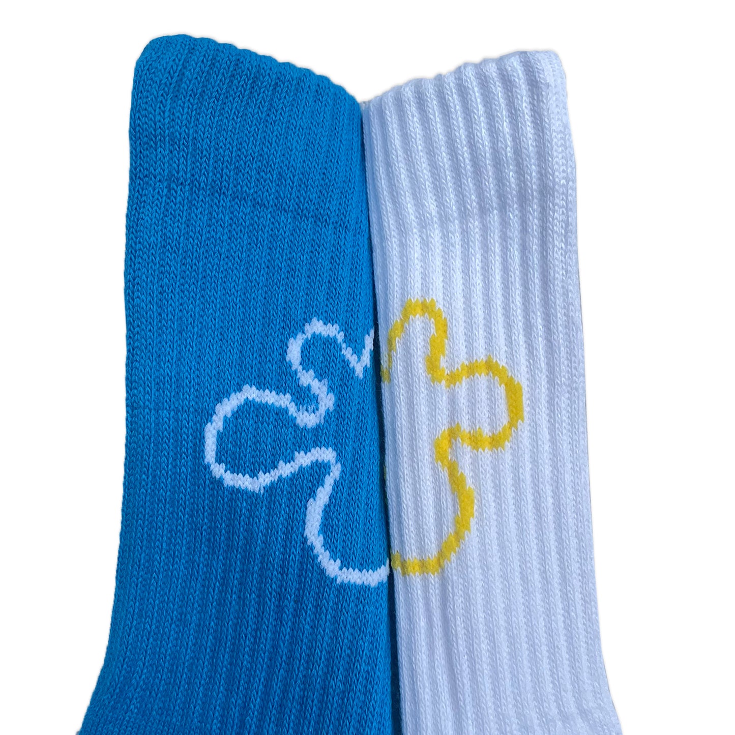 Splodge Socks | White