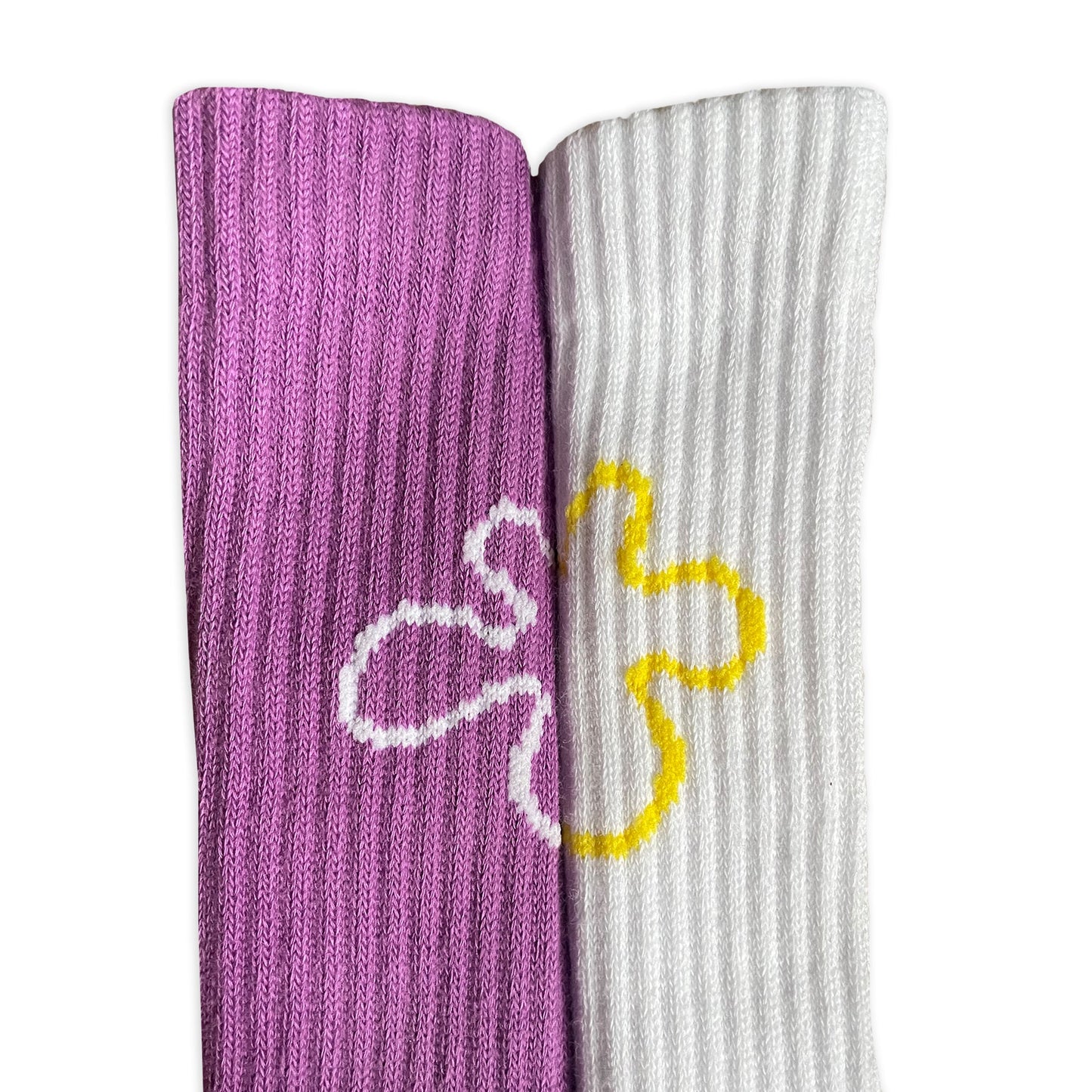 Splodge Socks | White