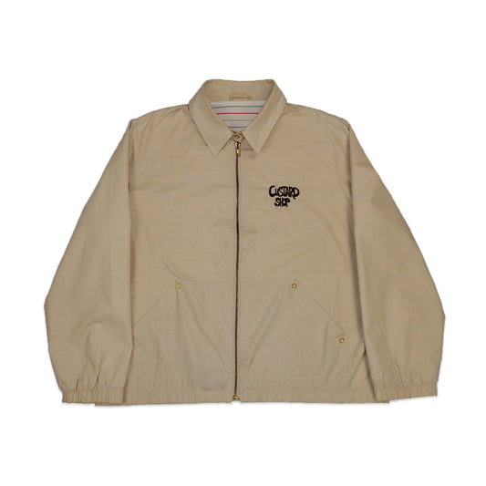 Custard Reclaimed Cream Bomber | Size S/M