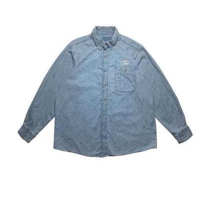 Custard Reclaimed Denim Shirt | Size XL