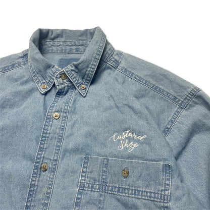 Custard Reclaimed Denim Shirt | Size XL