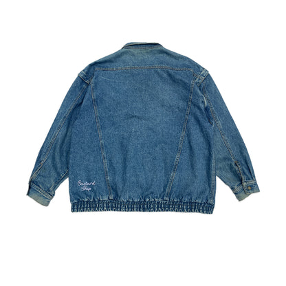 Custard Reclaimed Denim Jacket | Size Large