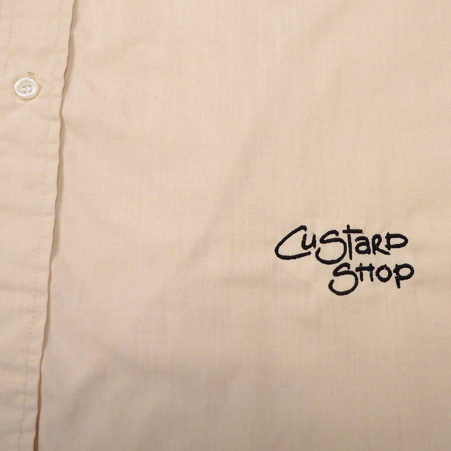 Custard Reclaimed Mustard Soft Touch Shirt | Size Large