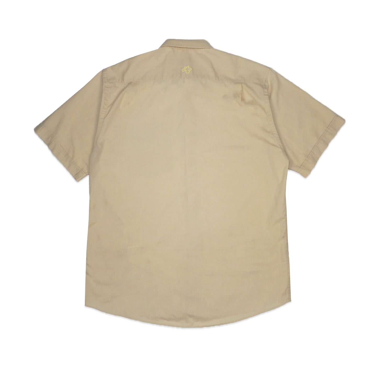 Custard Reclaimed Mustard Soft Touch Shirt | Size Large