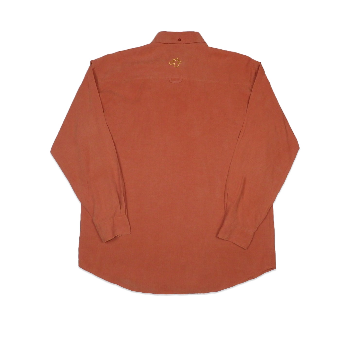 Custard Reclaimed Orange Shirt | Size XL