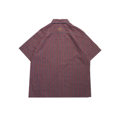 Custard Reclaimed Check Shirt | Size XL