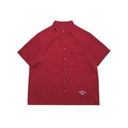 Custard Reclaimed Red Shirt | Size Medium