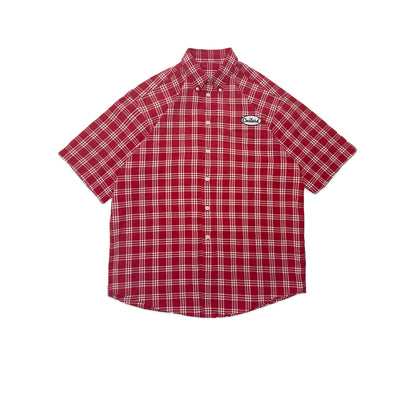 Custard Reclaimed Red Shirt | Size Medium