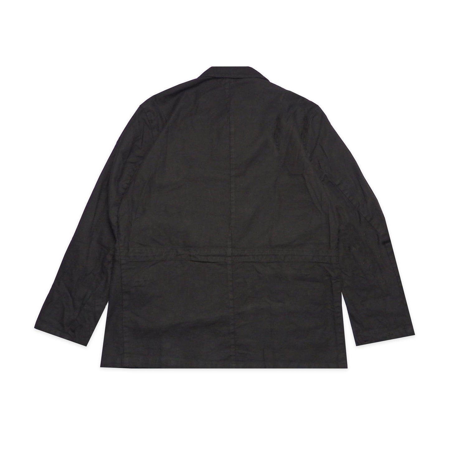 Custard Reclaimed Black Chore Jacket | Size Large