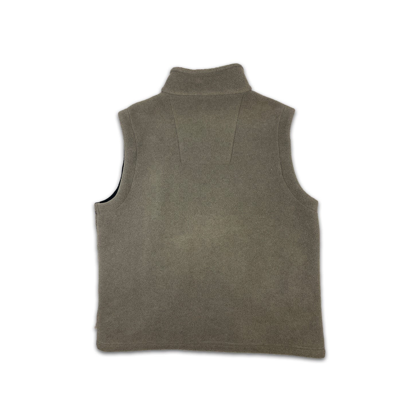 Custard Reclaimed Fleece Gilet | Size Large