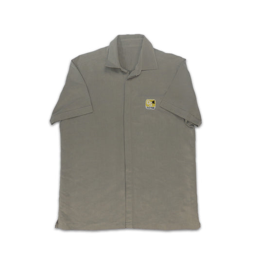 Custard Reclaimed Grey Short Sleeve Shirt | Size Medium