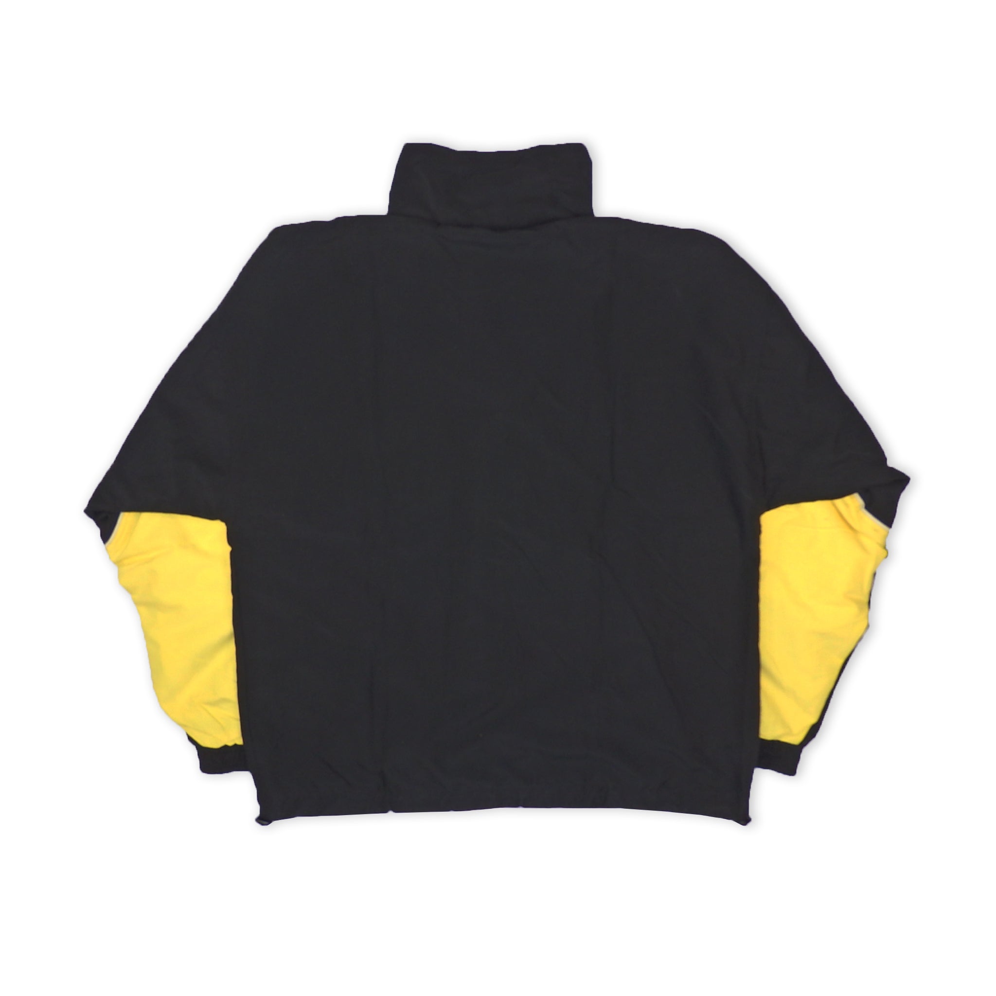 Black and yellow track jacket hotsell