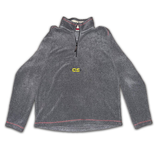 Custard Reclaimed Sherpa 1/4 Zip | Size Large Custard Shop Official